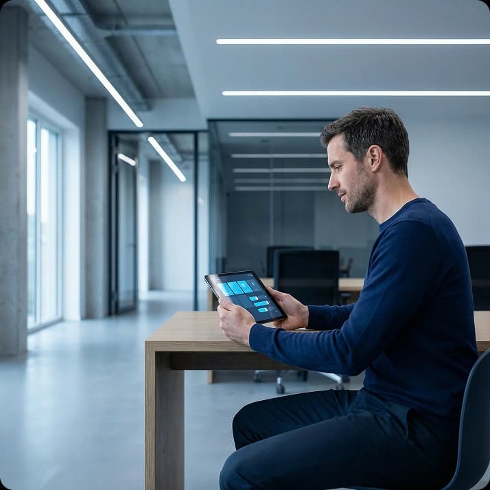 Blue2Light wireless control interface