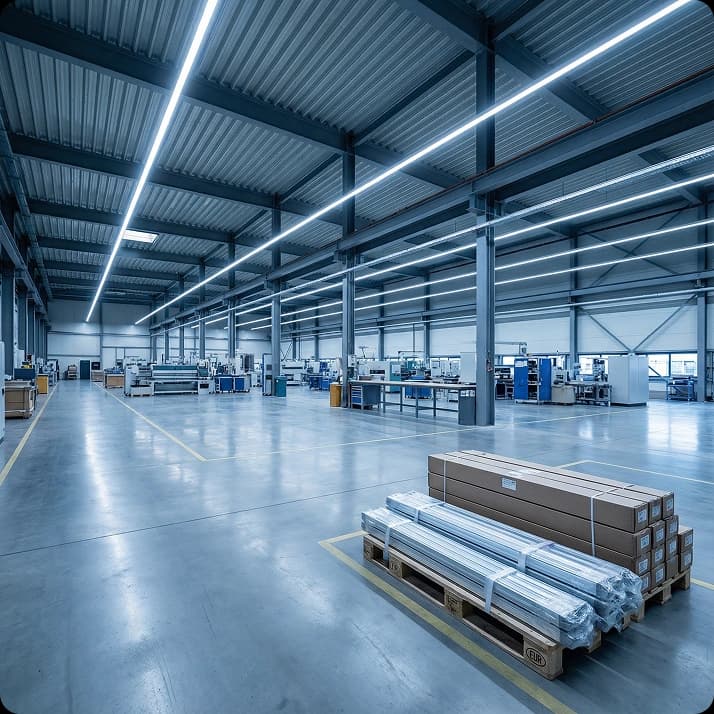 Energy-efficient LED installation