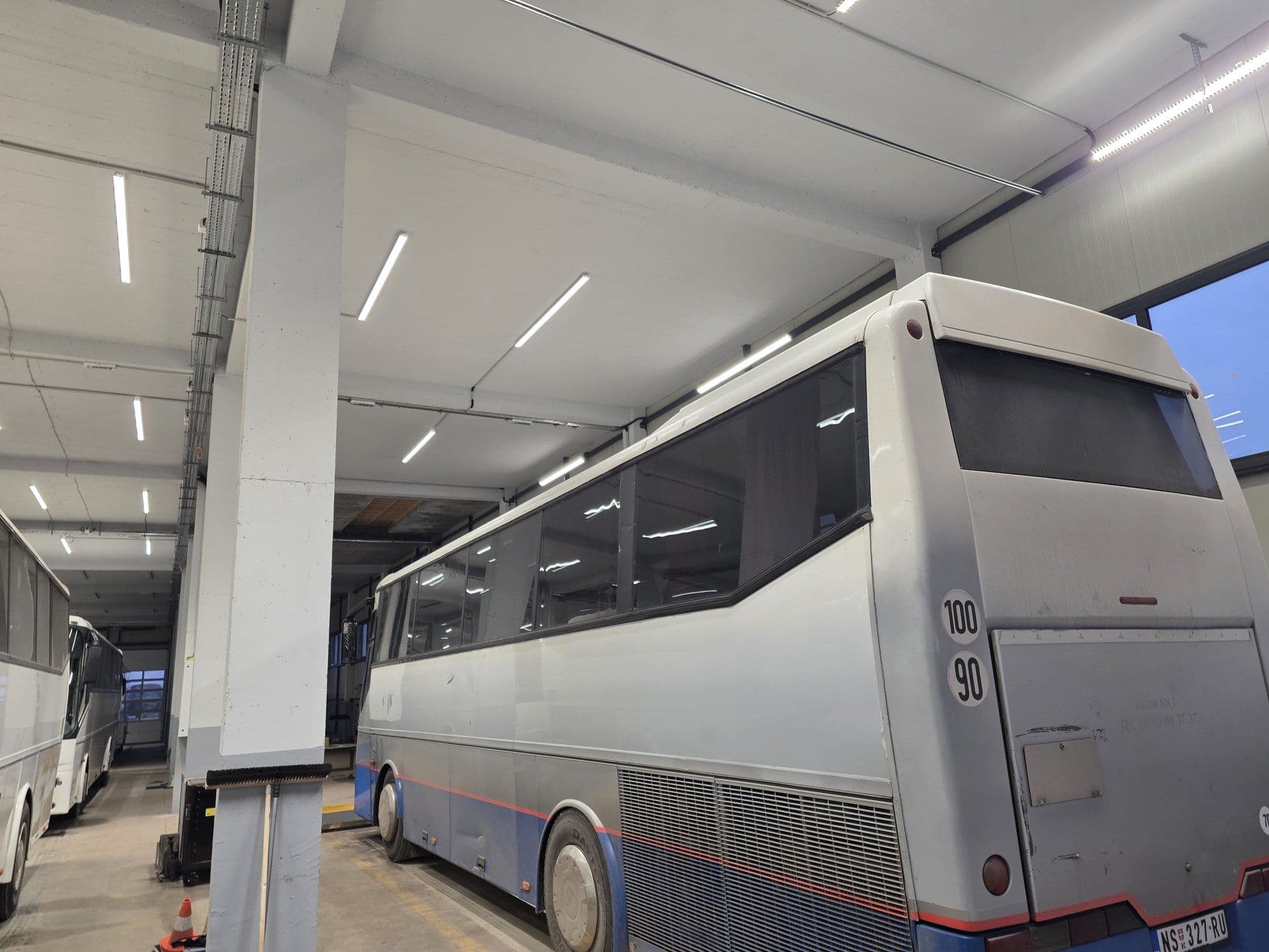 AS Tours Bus Workshop — Triton MAX LED Lighting for Coach Repair - Image 2