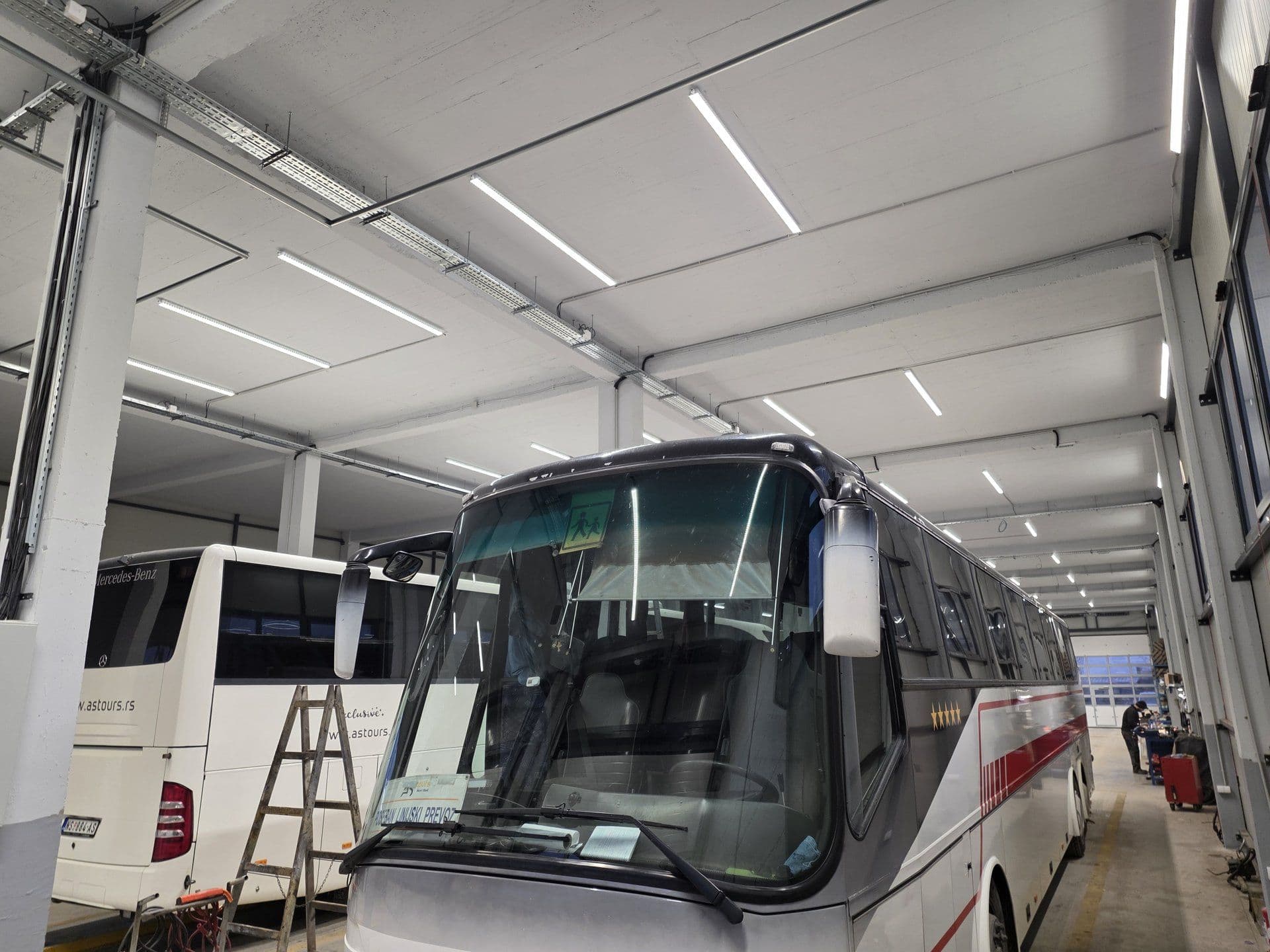 AS Tours Bus Workshop — Triton MAX LED Lighting for Coach Repair - Image 4