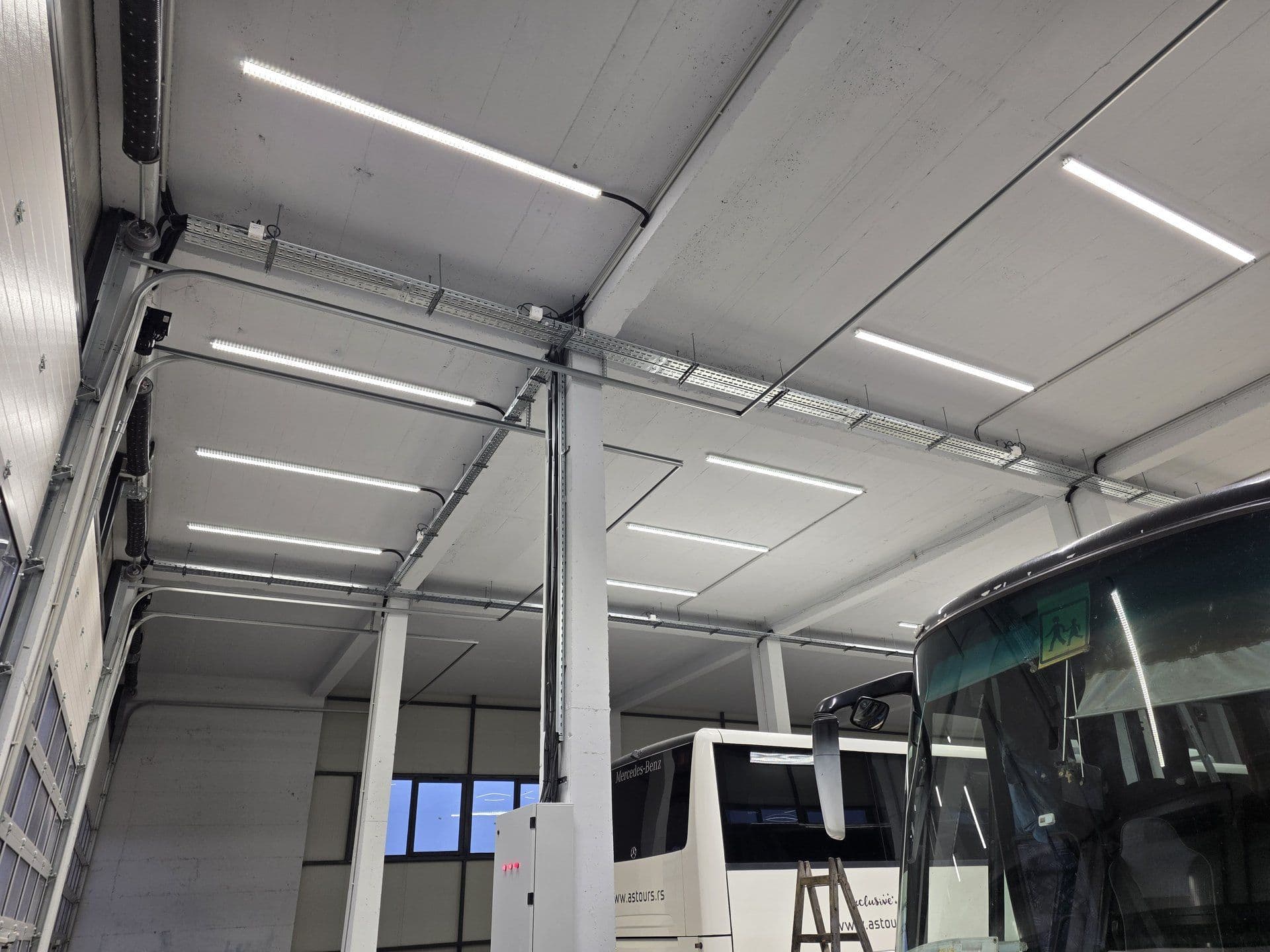 AS Tours Bus Workshop — Triton MAX LED Lighting for Coach Repair - Image 5