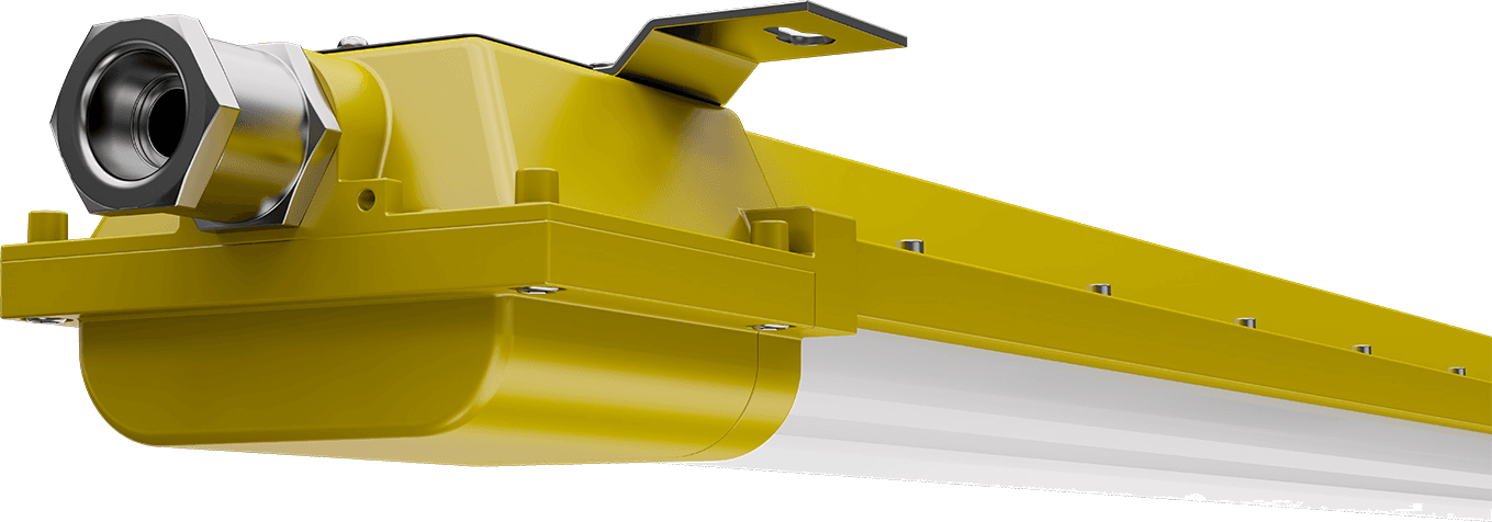 Meteora Explosion-Proof Linear Light — ATEX Zone 2/21/22, 40–60 W